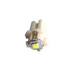 Led bulb 1 smd 3030 super bright, socket T5 B8.3D, white color, for dashboard and center console